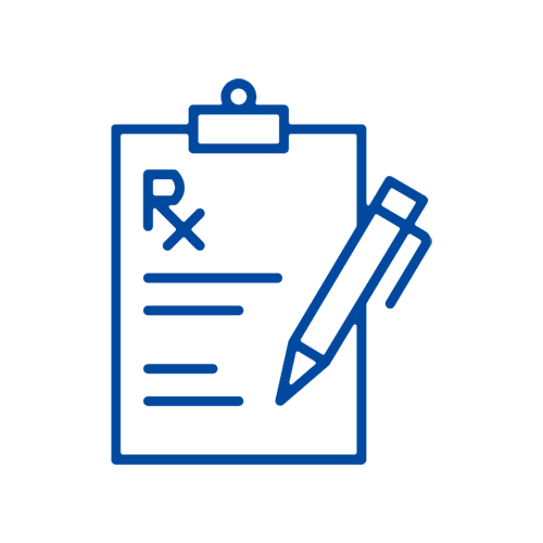 Prescription pad icon